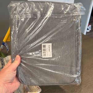 Gray & Black Canvas Bible Cover